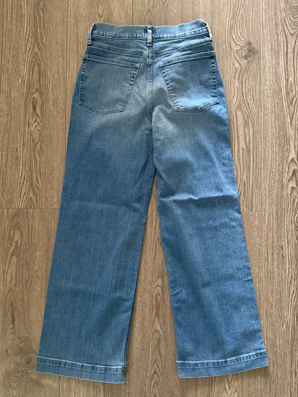 JCREW Factory Classic Wide Leg Jeans Size 27 - Picture 2 of 7